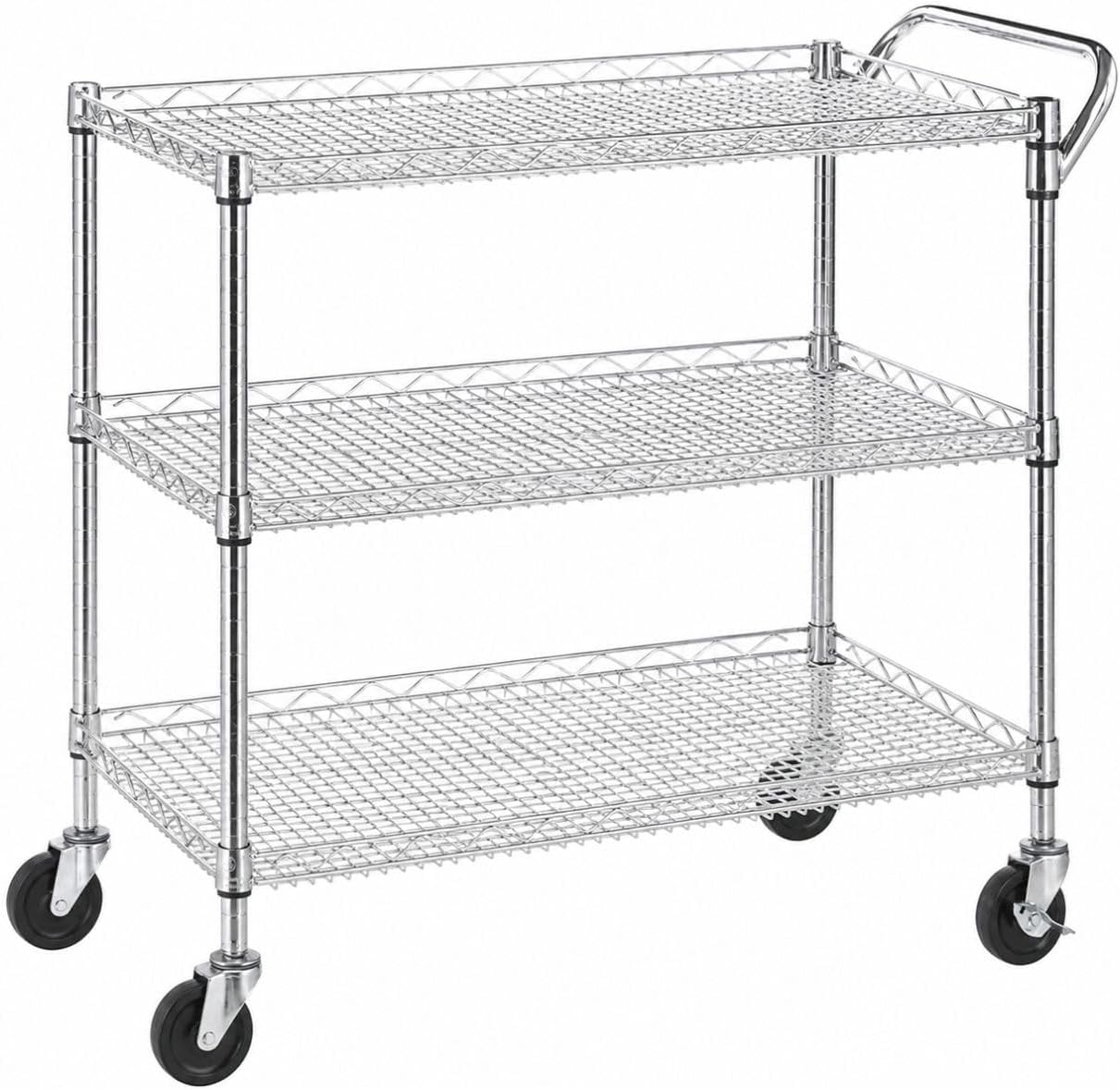 Commercial Kitchen And Bar - Chariot de cuisine utilitaire robuste sur