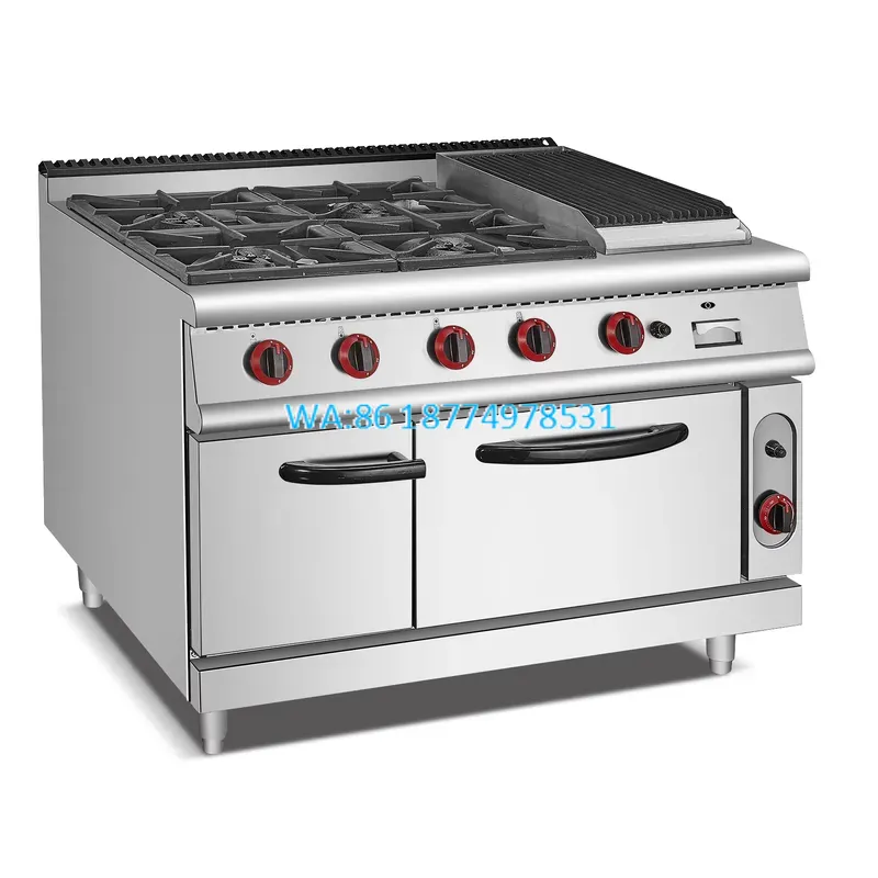 Cuisinière à gaz commerciale W - Range Commercial Kitchen avis et prix